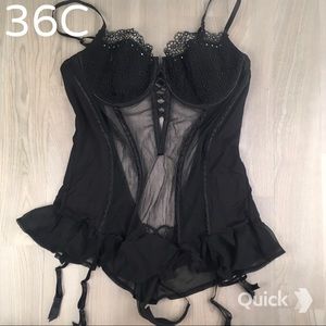 36C, Sexy Teddy Babydoll Lingerie
